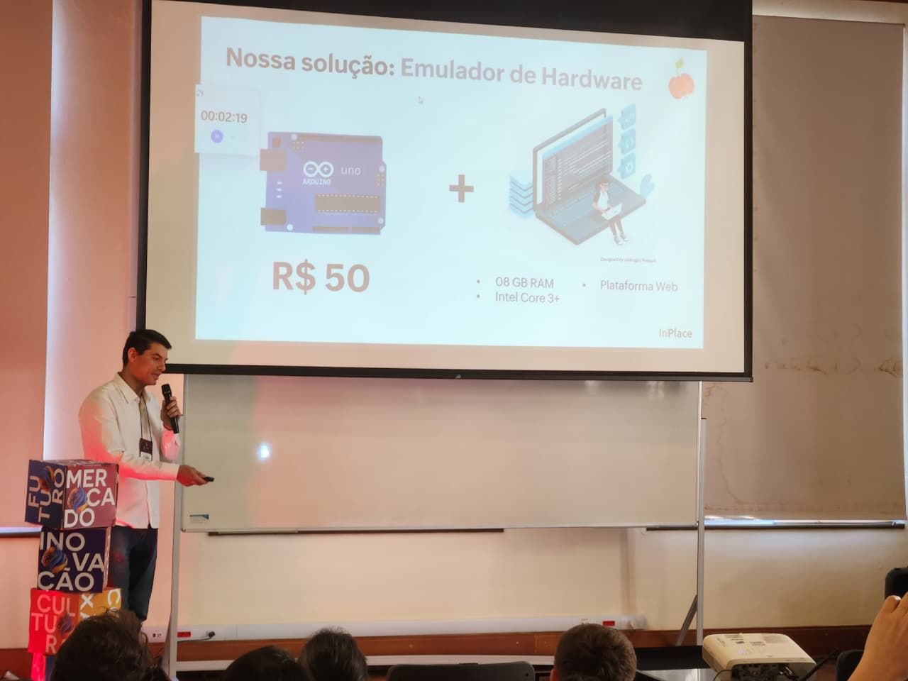 Pitch Placa Pitanga no UFRGS Inova