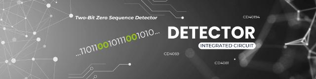 Como projetar um detector de sequência de dois bits em zero